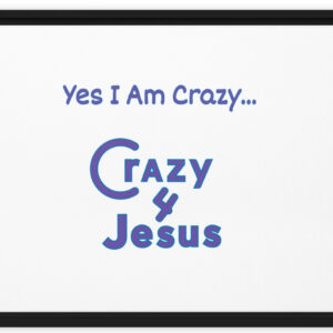 Christian Framed Canvas – Inspirational Wall Art